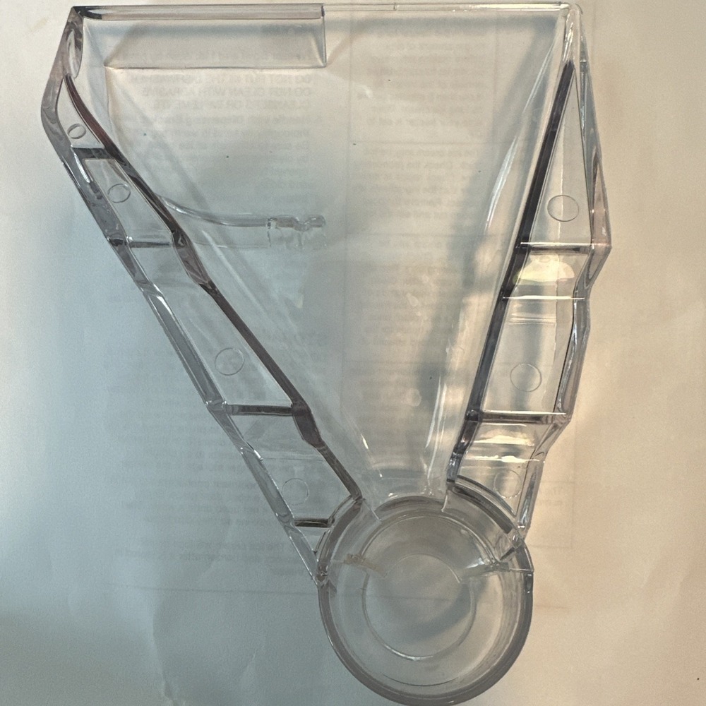 Cuisinart ICE-45 Soft Serve Ice Cream Maker Replacement Part Condiment Chute EUC